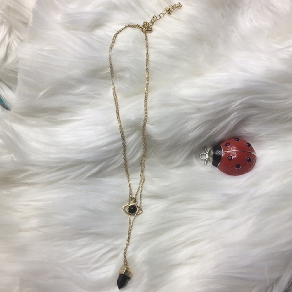 2-strand, gold tone necklace, 16”-20” long, NWOT.